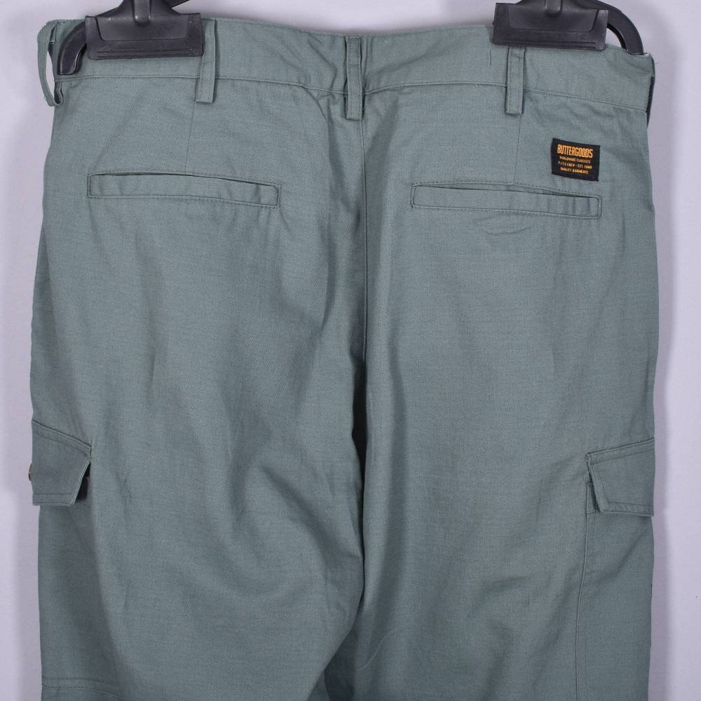 Butter Goods Gore Cargo Pant - Workwear Green - SKATE CLOTHING