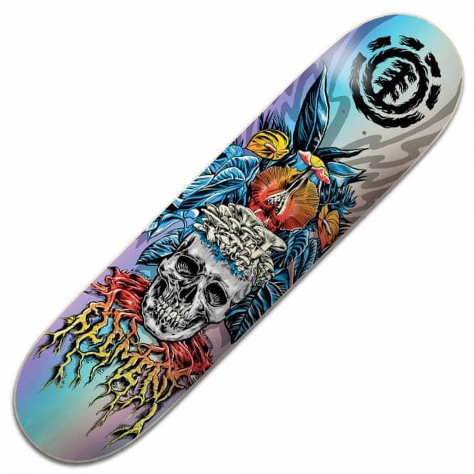 Element Skateboards Element Skateboards Lamour Skull Skateboard Deck 8.25'' 