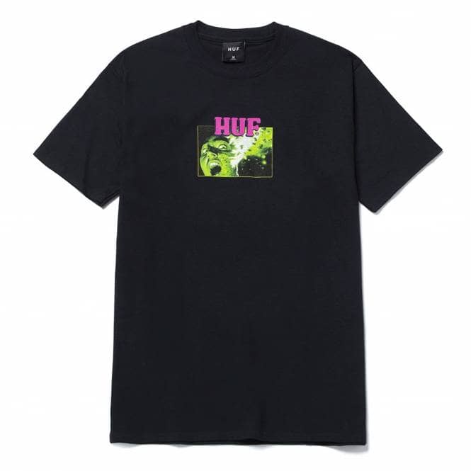 HUF Face Melter Skate T-Shirt - Black - SKATE CLOTHING from Native ...