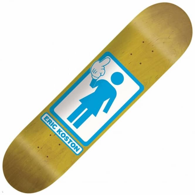 Girl Skateboards Girl Skateboards Girl Eric Koston Friendly FU Skateboard Deck 8.125