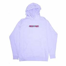 Passport Skateboards Life of Leisure Embroidery Hood - Lavender