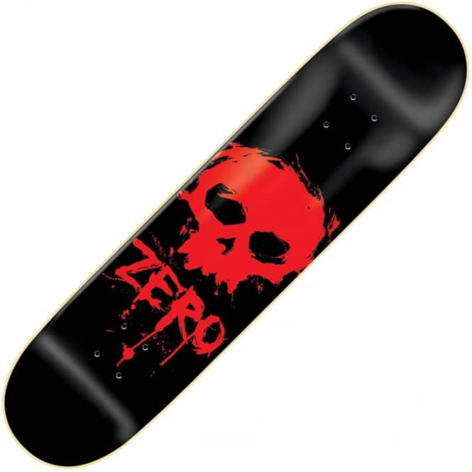 Zero Skateboards Zero Skateboards Blood Skull Skateboard Deck 8.0''